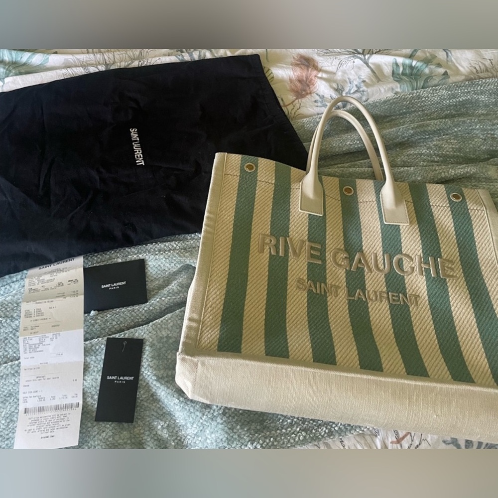 100% Authentic Rive Gauche Large Bag